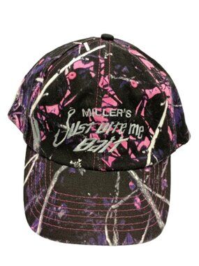 Muddy Girl Camo Hat Moon Shine Camo "Just Bite Me Bait" Fishing Cap Multicolored